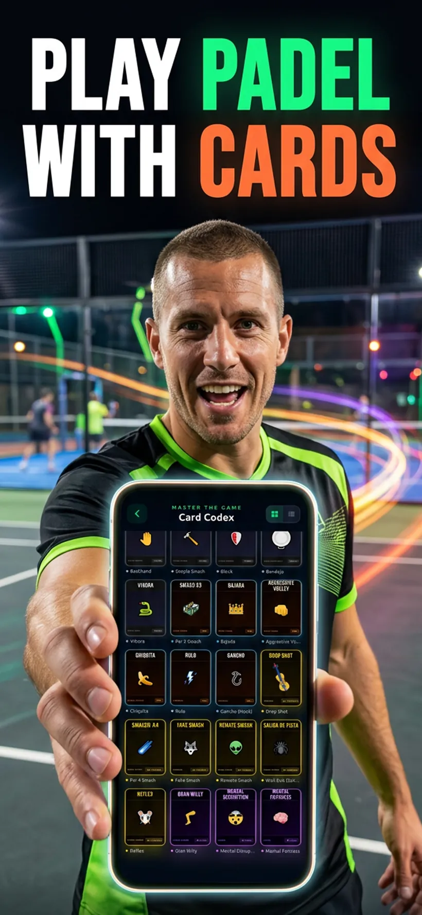 PadelRound Card Codex — master the deck